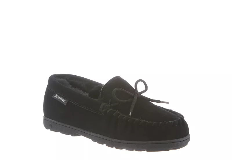 Bearpaw Womens Mindy Slipper - Black 1 Bearpaw Womens Mindy Slipper - Black