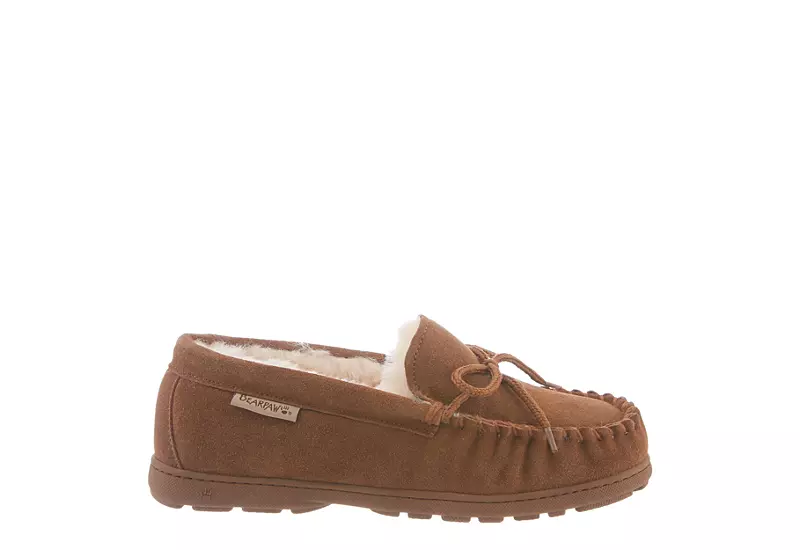 Bearpaw Womens Mindy Slipper - Tan 2 Bearpaw Womens Mindy Slipper - Tan - Image 2