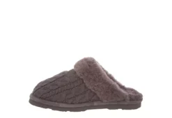 Bearpaw Womens Effie Slipper - Dark Grey -Women Shoes Store US 01 100211 02