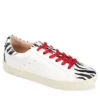 Journee Collection Womens Erica Sneaker - Zebra