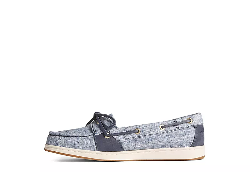 Sperry Womens Coastfish 1-eye Boat Shoe - Navy 3 Sperry Womens Coastfish 1-eye Boat Shoe - Navy - Image 3