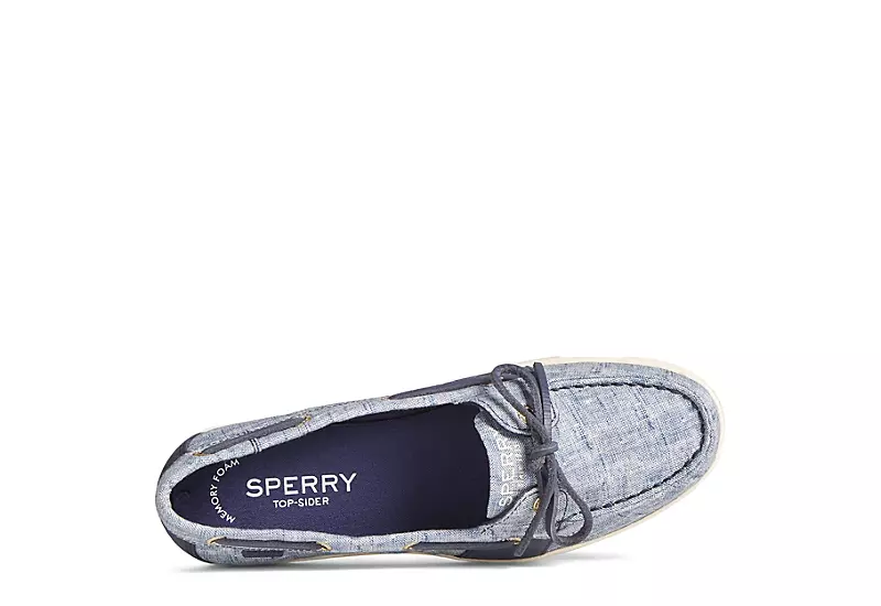 Sperry Womens Coastfish 1-eye Boat Shoe - Navy 5 Sperry Womens Coastfish 1-eye Boat Shoe - Navy - Image 5
