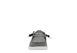 Heydude Womens Wendy Slip On Sneaker - Dark Grey -Women Shoes Store US 01 105628 02