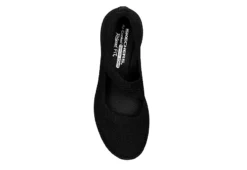 Skechers Womens Uplifted Slip On Sneaker - Black -Women Shoes Store US 01 105678 03