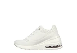 Skechers Womens Million Air Elevated Air Sneaker - White 9 Skechers Womens Million Air Elevated Air Sneaker - White -Women Shoes Store US 01 105684 02