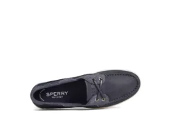 Sperry Womens Coastfish 2-eye Boat Shoe - Navy -Women Shoes Store US 01 105706 04