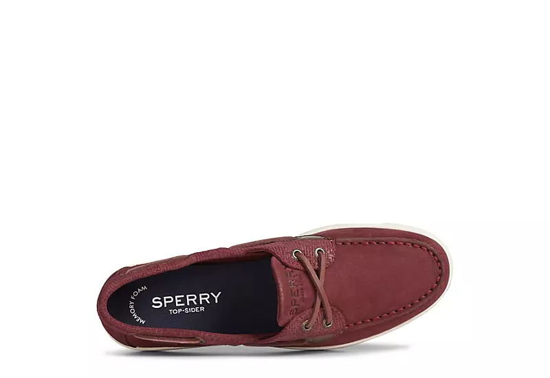 Sperry Womens Coastfish 2-eye Boat Shoe - Burgundy 5 Sperry Womens Coastfish 2-eye Boat Shoe - Burgundy - Image 5
