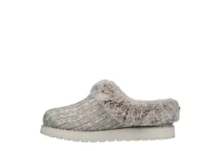 Skechers Womens Keepsakes Ice Angel Slipper - Brown -Women Shoes Store US 01 105824 02