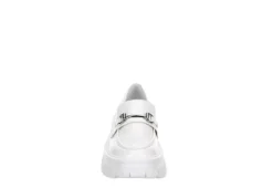 Steve Madden Womens Trifecta Loafer - White 9 Steve Madden Womens Trifecta Loafer - White -Women Shoes Store US 01 105877 02