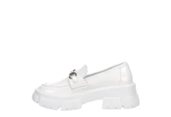 Steve Madden Womens Trifecta Loafer - White 10 Steve Madden Womens Trifecta Loafer - White -Women Shoes Store US 01 105877 03