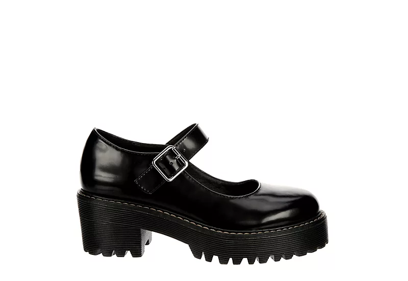 Madden Girl Womens Happpy Loafer - Black 2 Madden Girl Womens Happpy Loafer - Black - Image 2
