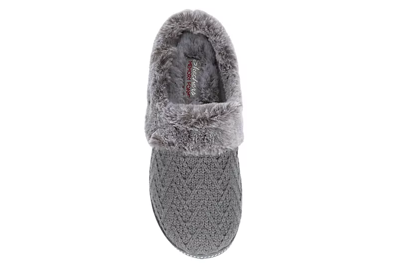Skechers Womens Cozy Campfire Home Essential Slipper - Grey 6 Skechers Womens Cozy Campfire Home Essential Slipper - Grey - Image 6