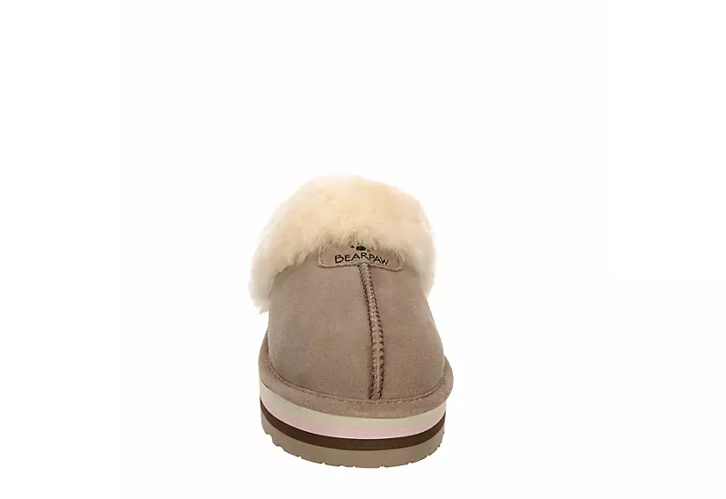 Bearpaw Womens Retro Loki Slipper - Stone 3 Bearpaw Womens Retro Loki Slipper - Stone - Image 3