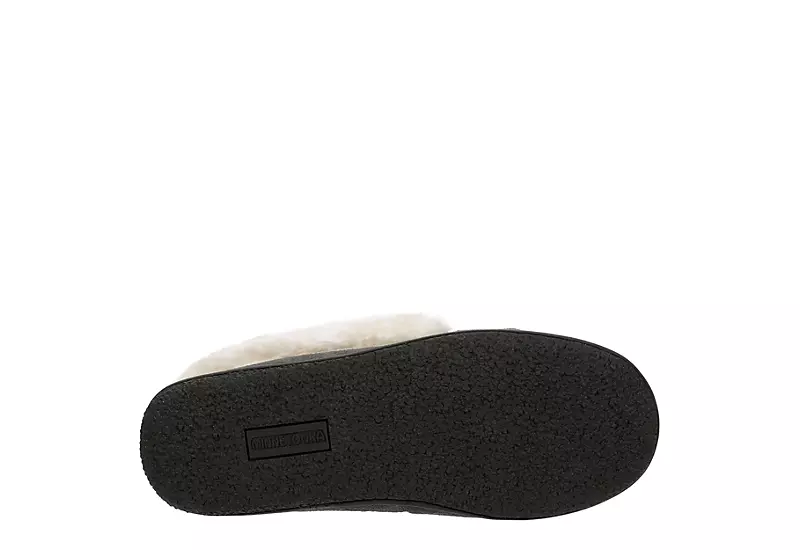 Minnetonka Womens Jessica Trapper Slipper - Dark Grey 7 Minnetonka Womens Jessica Trapper Slipper - Dark Grey - Image 7