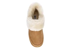 Minnetonka Womens Jule Bootie Slipper - Tan -Women Shoes Store US 01 106042 05