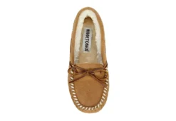 Minnetonka Womens Marj Moc Slipper - Tan -Women Shoes Store US 01 106044 05