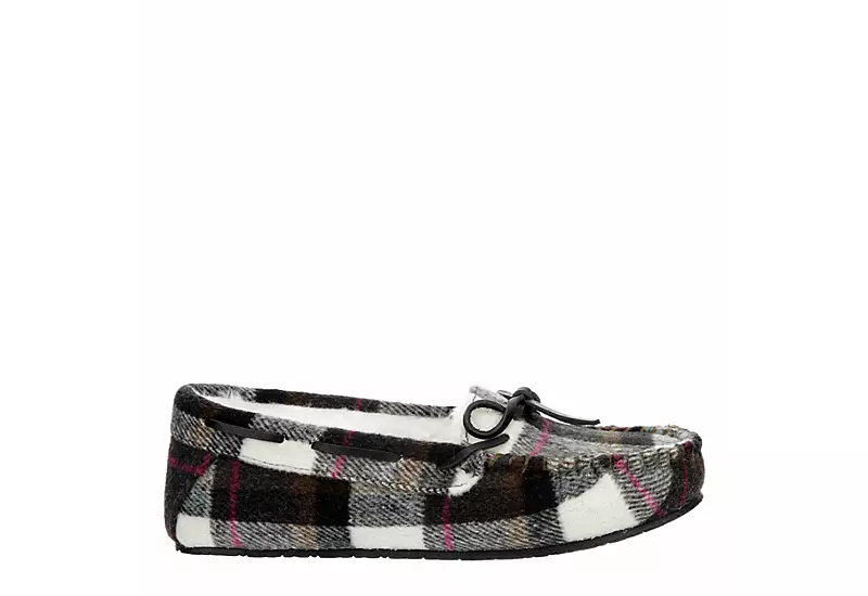 Minnetonka Womens Marj Moc Slipper - Plaid 2 Minnetonka Womens Marj Moc Slipper - Plaid - Image 2