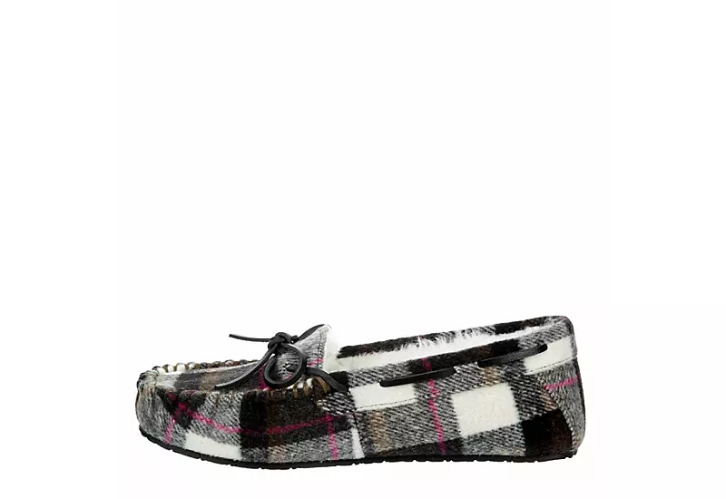 Minnetonka Womens Marj Moc Slipper - Plaid 4 Minnetonka Womens Marj Moc Slipper - Plaid - Image 4