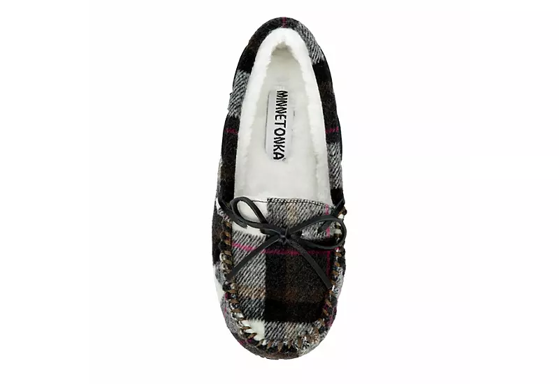 Minnetonka Womens Marj Moc Slipper - Plaid 6 Minnetonka Womens Marj Moc Slipper - Plaid - Image 6