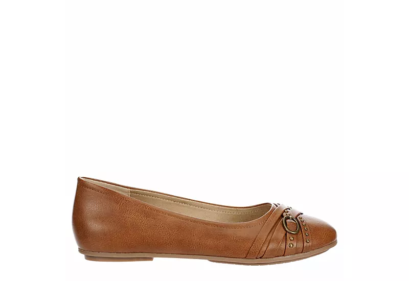 Xappeal Womens Bekah Flat - Brown 2 Xappeal Womens Bekah Flat - Brown - Image 2
