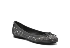 Adrienne Vittadini Womens Cathi Flat - Pewter