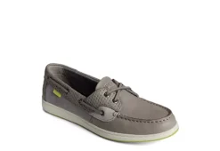 Sperry Womens Coastfish 2-eye Boat Shoe - Grey