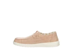 Heydude Womens Wendy Slip On Sneaker - Rose Gold -Women Shoes Store US 01 106602 03