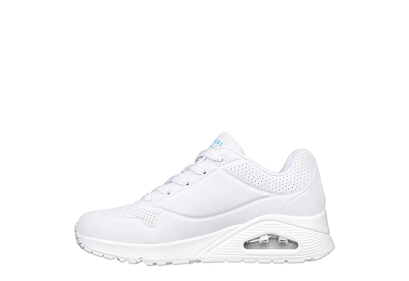 Skechers Womens Uno 2 Sneaker - White 3 Skechers Womens Uno 2 Sneaker - White - Image 3