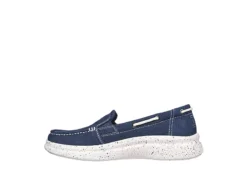 Skechers Womens Arch Fit Skipper Playful Slip On Sneaker - Navy -Women Shoes Store US 01 106890 02