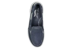 Skechers Womens Arch Fit Skipper Playful Slip On Sneaker - Navy -Women Shoes Store US 01 106890 03