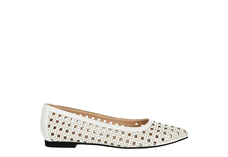 Mootsies Tootsies Womens Akshy Flat - White 2 Mootsies Tootsies Womens Akshy Flat - White - Image 2