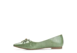 Journee Collection Womens Devalyn Flat - Green -Women Shoes Store US 01 107046 03