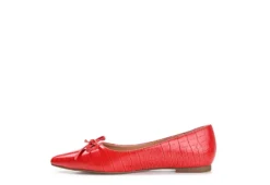 Journee Collection Womens Devalyn Flat - Red 10 Journee Collection Womens Devalyn Flat - Red -Women Shoes Store US 01 107047 03