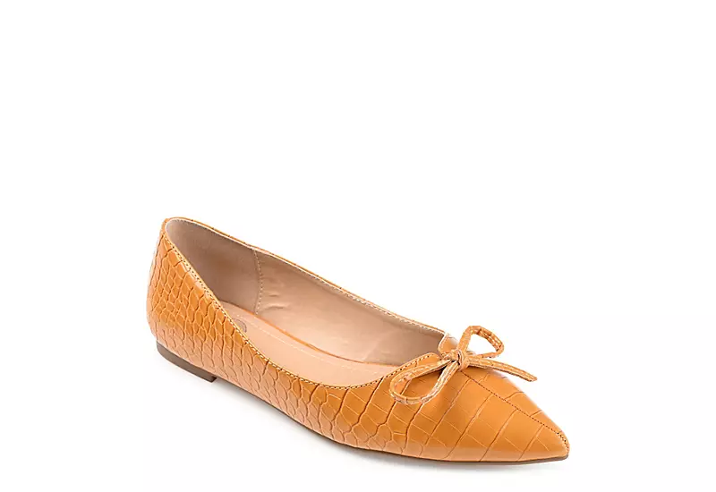 Journee Collection Womens Devalyn Flat - Tan 1 Journee Collection Womens Devalyn Flat - Tan