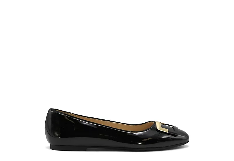 Adrienne Vittadini Womens Jacksi Flat - Black 2 Adrienne Vittadini Womens Jacksi Flat - Black - Image 2