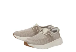 Heydude Womens Sirocco Slip On Sneaker - Natural