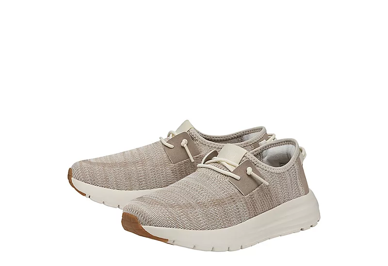 Heydude Womens Sirocco Slip On Sneaker - Natural 1 Heydude Womens Sirocco Slip On Sneaker - Natural