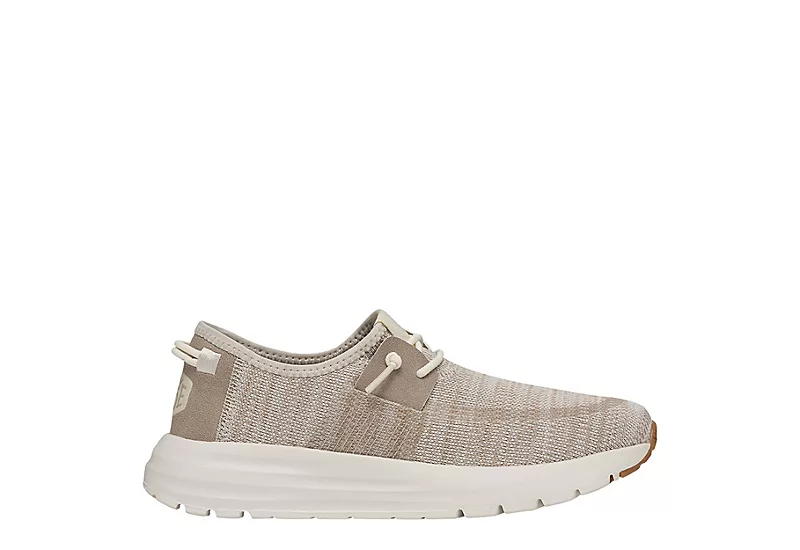 Heydude Womens Sirocco Slip On Sneaker - Natural 2 Heydude Womens Sirocco Slip On Sneaker - Natural - Image 2