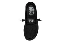 Heydude Womens Wendy Slip On Sneaker - Black -Women Shoes Store US 01 107468 05