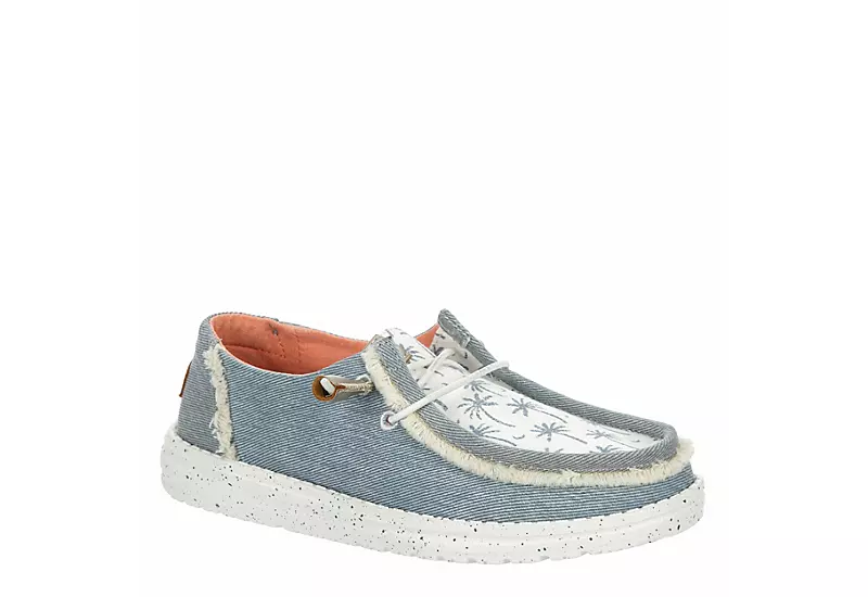 Heydude Womens Wendy Slip On Sneaker - Light Blue 1 Heydude Womens Wendy Slip On Sneaker - Light Blue