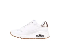 Skechers Womens Uno Sneaker - White 9 Skechers Womens Uno Sneaker - White -Women Shoes Store US 01 107513 02