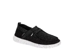 Heydude Womens Wendy Halo Slip On Sneaker - Black