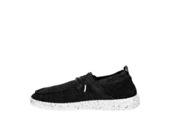 Heydude Womens Wendy Halo Slip On Sneaker - Black -Women Shoes Store US 01 107703 03