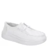 Heydude Womens Wendy Rise Slip On Sneaker - White