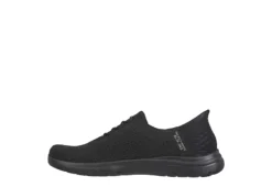 Skechers Womens Slip-ins On-the-go Flex Clever Sneaker - Black 9 Skechers Womens Slip-ins On-the-go Flex Clever Sneaker - Black -Women Shoes Store US 01 107725 02