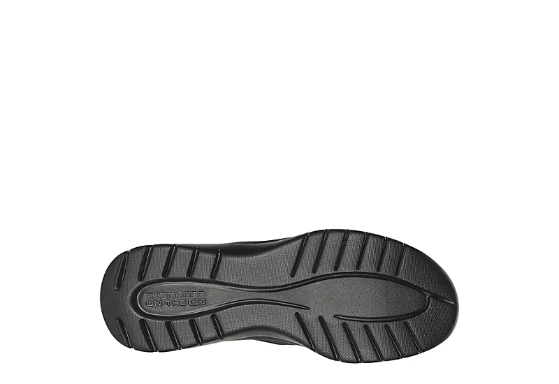 Skechers Womens Slip-ins On-the-go Flex Clever Sneaker - Black 5 Skechers Womens Slip-ins On-the-go Flex Clever Sneaker - Black - Image 5