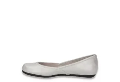 Easy Street Womens Tamar Flat - Silver -Women Shoes Store US 01 108017 03