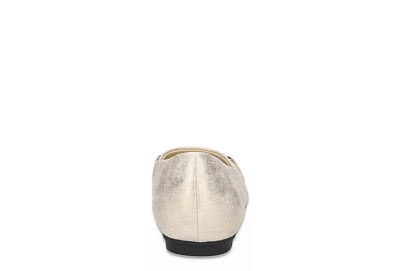 Easy Street Womens Asher Flat - Gold 5 Easy Street Womens Asher Flat - Gold - Image 5