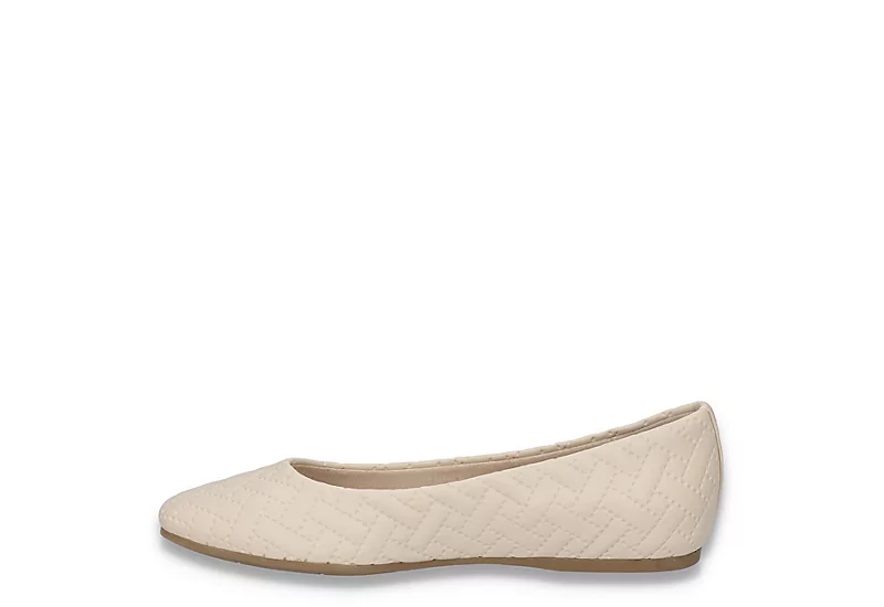Easy Street Womens Mazi Flat - Bone 4 Easy Street Womens Mazi Flat - Bone - Image 4