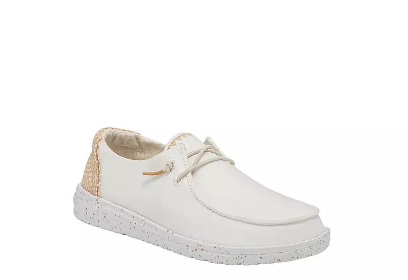 Heydude Womens Wendy Slip On Sneaker - White 1 Heydude Womens Wendy Slip On Sneaker - White